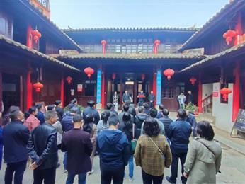 【陆良正月十六活动】陆良爨文化传习所揭牌 